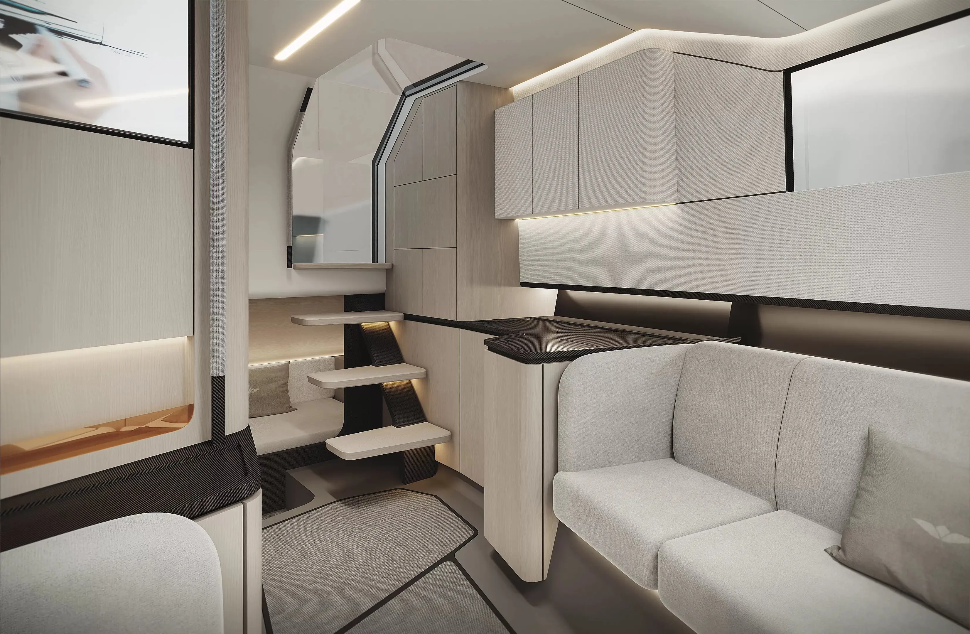 Yacht visualization by RSantos Design