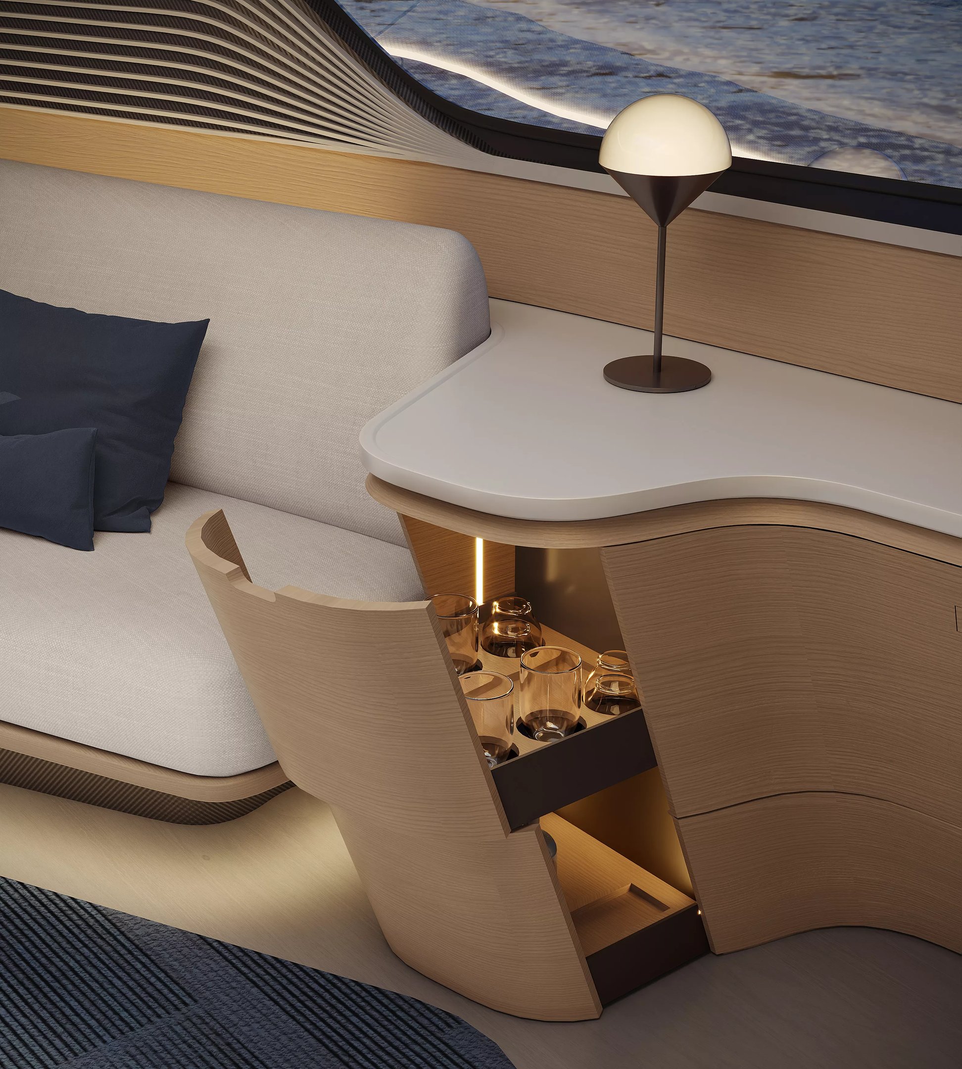 Sialia Rubanout interior view 3
